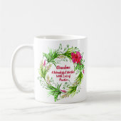 Mug Modifier le nom Ajouter le texte Grand-mère rose F (Gauche)