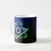 Mug Modifier le nom d'ajout initial Angle d'espace ble (Devant gauche)
