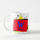 Mug Modifier le nom d'ajout initial Couches géométriqu (Gauche)