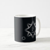 Mug Modifier le nom d'ajout initial, l'ombre de l'étoi (Devant droit)