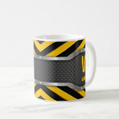 Mug Modifier le nom d'ajout initial U V W X Y Z Safe Y (Devant droit)