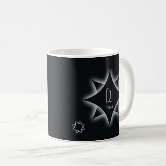 Mug Modifier le nom de l'ajout initial, l'ombre de l'é (Devant droit)