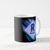 Mug Modifier le nom de l'ajout initial, Peinture douce (Devant droit)
