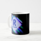Mug Modifier le nom de l'ajout initial, Peinture douce (Devant gauche)