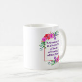 Mug Modifier le nom et le texte Grand-mère Parfait Mél (Devant droit)