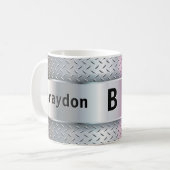 Mug Modifier le nom initial Ajouter le nom A B C D E F (Devant gauche)
