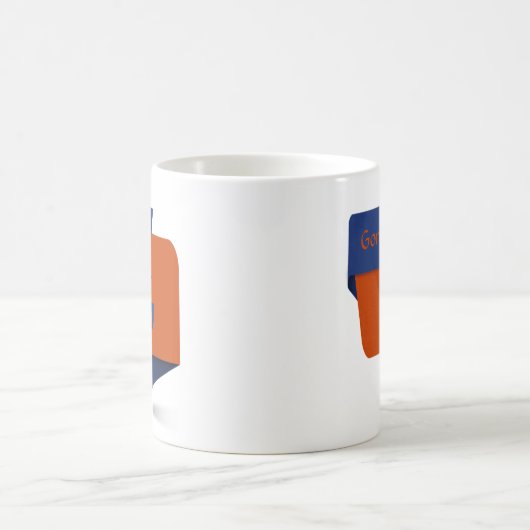 Mug Modifier le nom initial Ajouter le nom Blue Orange (Centre)