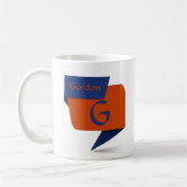 Mug Modifier le nom initial Ajouter le nom Blue Orange (Gauche)