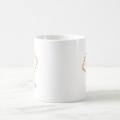 Mug Modifier le nom initial Ajouter le nom Carrés roug (Centre)