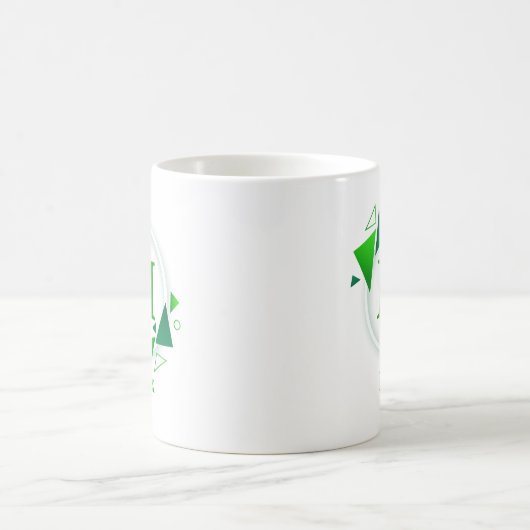 Mug Modifier le nom initial Ajouter le nom Cercle blan (Centre)