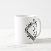 Mug Modifier le nom initial Ajouter le nom géométrique (Devant droit)
