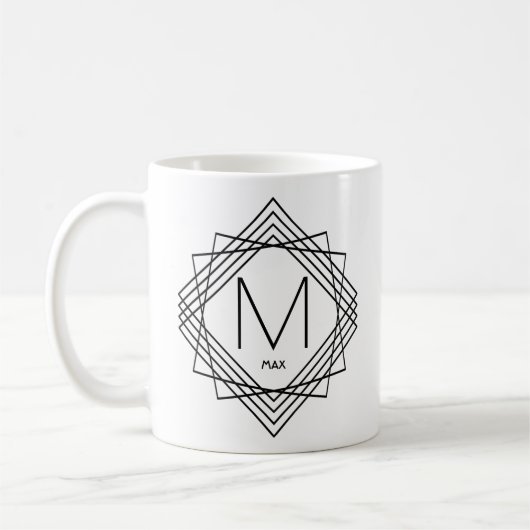 Mug Modifier le nom initial Ajouter le nom géométrique (Gauche)