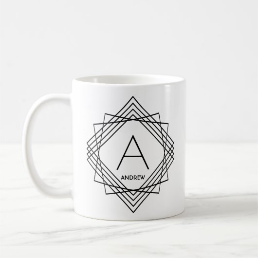 Mug Modifier le nom initial Ajouter le nom géométrique (Gauche)