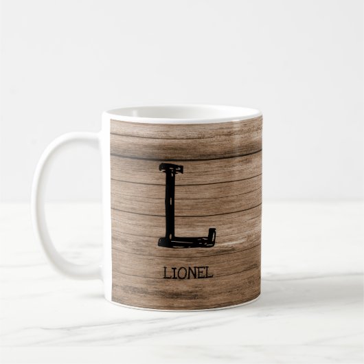 Mug Modifier le nom initial Ajouter le nom H I J K L M (Gauche)
