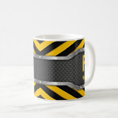 Mug Modifier le nom initial Ajouter le nom O P Q R S T (Devant droit)