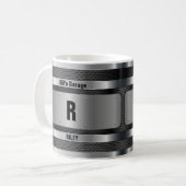 Mug Modifier le nom initial Ajouter le nom O P Q R S T (Devant gauche)