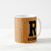 Mug Modifier le nom initial Ajouter le nom O P Q R S T (Devant droit)