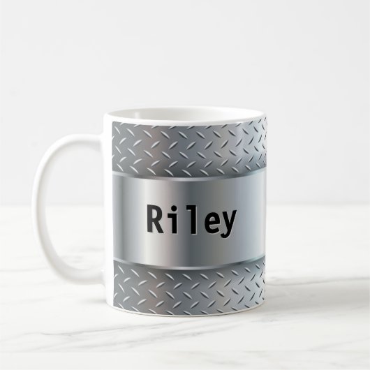 Mug Modifier le nom initial Ajouter O P Q R S T Metal (Gauche)