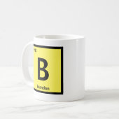 Mug Modifier le nom initial Année Périodique Tableau A (Devant gauche)