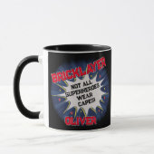 Mug Modifier le nom Texte, BRICKLAYER, pas tous les su (Gauche)