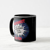 Mug Modifier le nom Texte, MACHINIST pas tous les supe (Devant gauche)