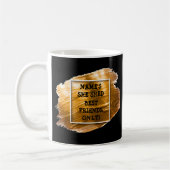 Mug Modifier le texte Ajouter le nom Elle Shed Gold Br (Gauche)