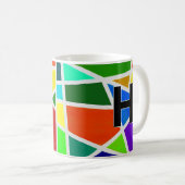 Mug Modifier les triangles géométriques initiaux F G H (Devant droit)