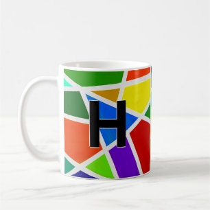 Mug Modifier les triangles géométriques initiaux F G H