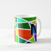 Mug Modifier les triangles géométriques initiaux L M N (Devant droit)