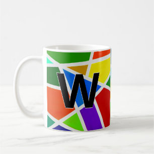 Mug Modifier les triangles géométriques initiaux V W X