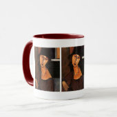 Mug Modigliani - Jeanne Hebuterne avec Casquette et co (Devant gauche)