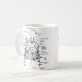 Mug Module lunaire de Lander de la NASA Apollo 11 (Devant gauche)