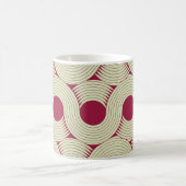 Mug Moebius Stripe : Carrelage rouge-vert infini (Centre)