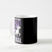 Mug Moebius Syndrome Guerrier Unicorn Mobius Par (Devant gauche)