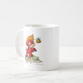 Mug Moehog rouge et bourdonnement (Devant gauche)