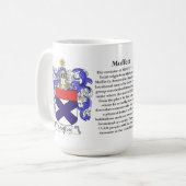 Mug Moffett, l'origine, la signification et la crête (Devant gauche)