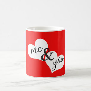 Mug Moi et toi coeurs