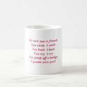 Mug Moi et vous est smileYou du sourire I de (Centre)