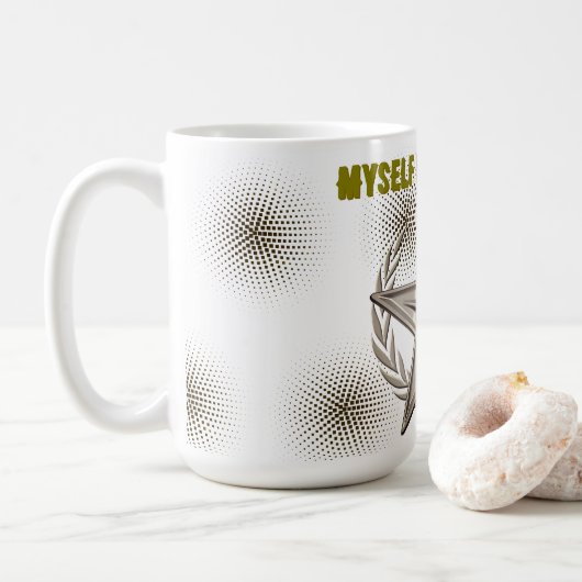MUG MOI-MÊME EST LA MARQUE (Avec donut)