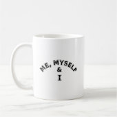 Mug Moi-Même Et Je Typographie (Gauche)