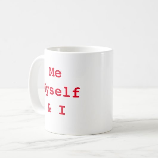 Mug Moi-même et moi (Devant gauche)