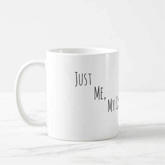 Mug Moi-Même Et Mon Chat (Gauche)