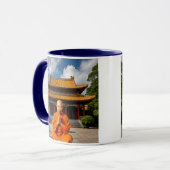 Mug Moine Bouddhiste (Devant gauche)