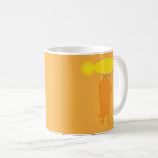 Mug Moine bouddhiste (Devant droit)