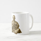 Mug Moine Bouddhiste 3D (Devant droit)