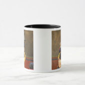 Mug Moine bouddhiste tibétain levant un garçon pour so (Centre)