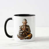 Mug moine tibétain méditant (Gauche)