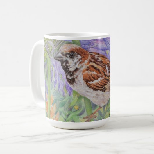 Mug Moineau domestique (Devant gauche)