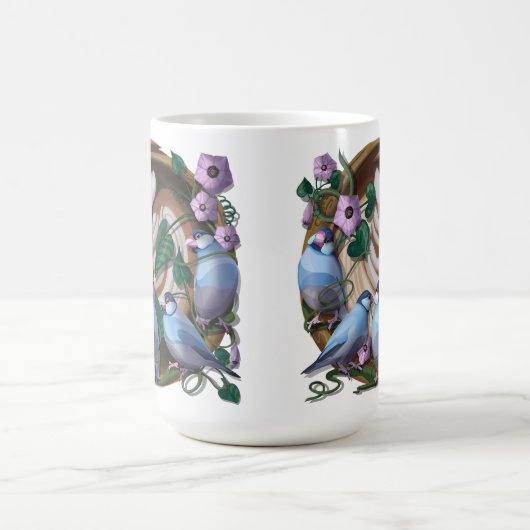Mug Moineaux de Java, Café de Java (Centre)