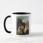 Mug Moines Carthusian dans la méditation (Gauche)